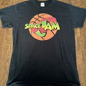 Warner Bros. Space Jam Black Tee